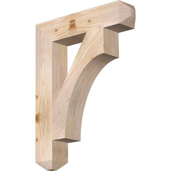 Ekena Millwork Westlake Craftsman Smooth Bracket, Douglas Fir, 5 1/2"W x 28"D x 36"H BKT06X28X36WTL04SDF - main